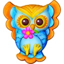 4M Mould & Paint Glow Owls 00-04654