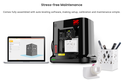 XYZprinting da Vinci miniMaker 3D Printer (White Color + WiFi)