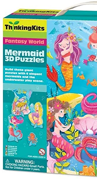 4M 3D PUZZLES - MERMAID 00-04719