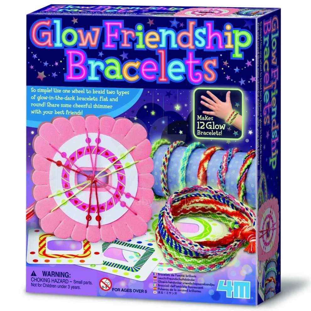 4M Glow Friendship Bracelets 00-04662