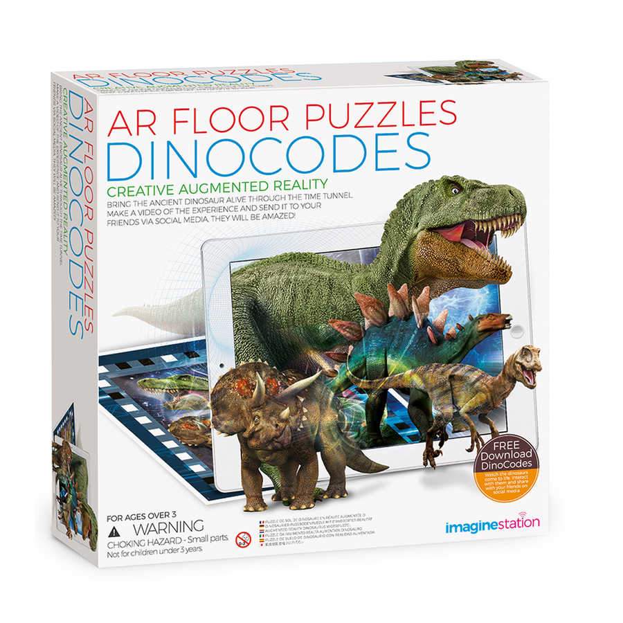  4M Dinosaurs 3D Floor Puzzles : Toys & Games