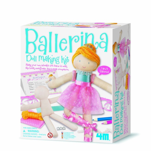 4M Ballerina Doll Making Kit 00-02731