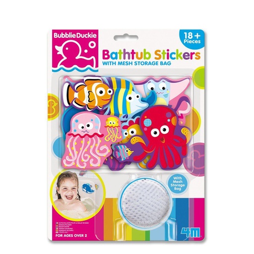 4M BATHTUB STICKERS / SEA LIFE 00-04745